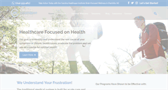 Desktop Screenshot of carolinahealthspan.com